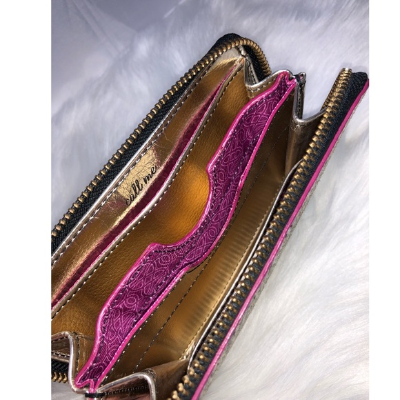 NWOT• Stella & Dot Chelsea Tech Snakeskin Wallet - Picture 6 of 8